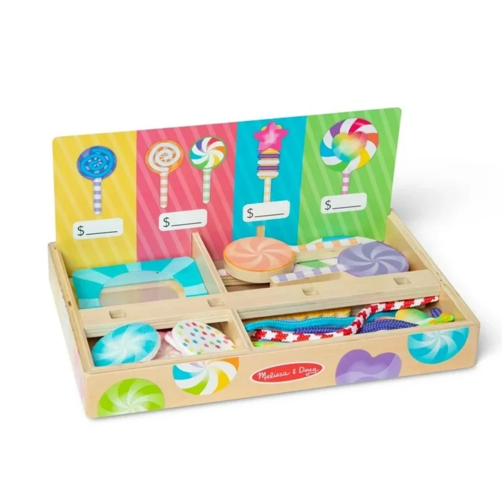 NIP Melissa & Doug Wooden Lollipop Play Set
